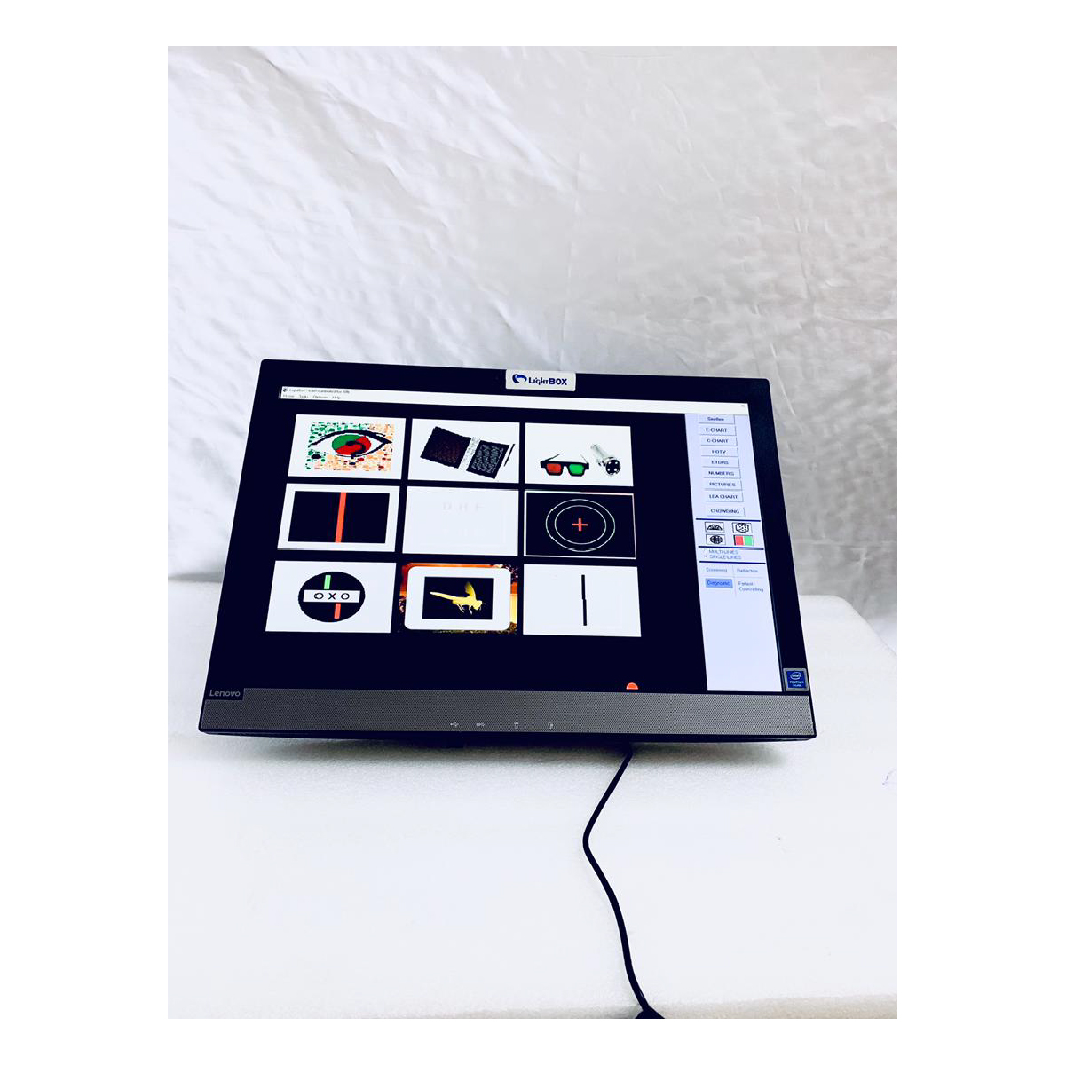 Automated Visual Acuity Chart | Lightbox ophthalmic equipment